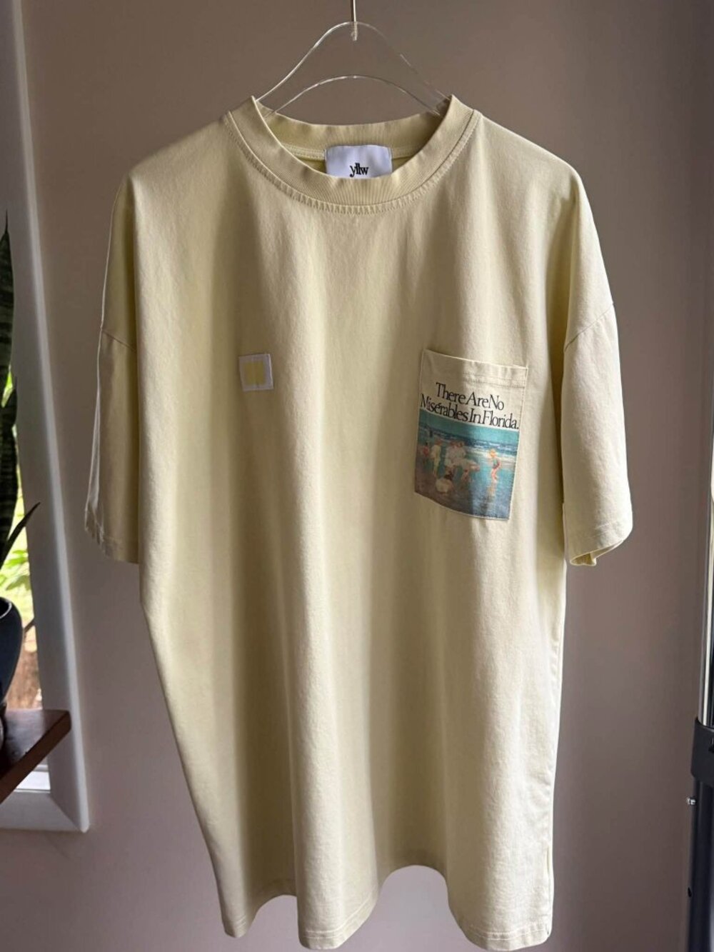 Yellow the Label L unisex NWOT. Holiday at Sea collection, limited edition.